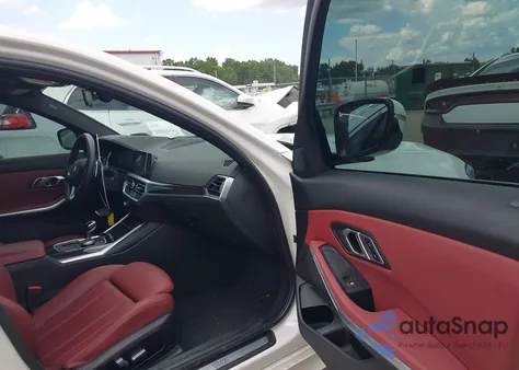 2022 BMW 330I xDrive из США, поврежденный, VIN 3MW5R7J05N8C24295